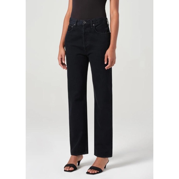 AGOLDE 90s Pinch High-Rise Straight Jeans - Picture 1 of 10